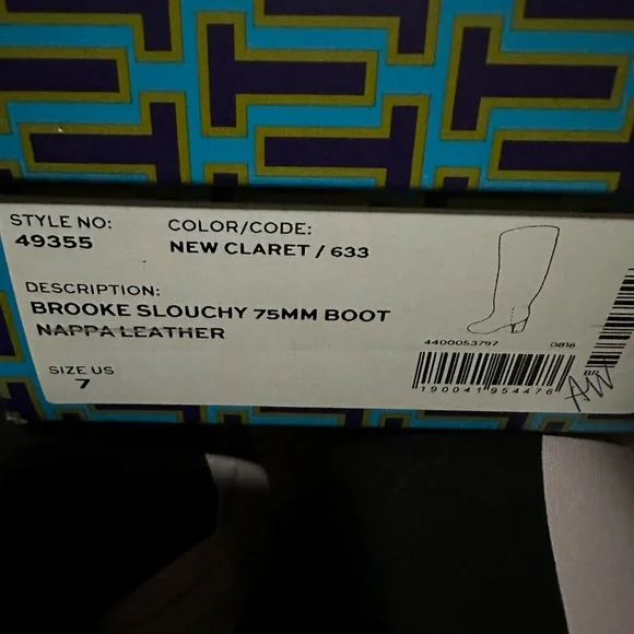 Tory Burch Red Over the Knee Boots with Block Heel - Picture 8 of 8